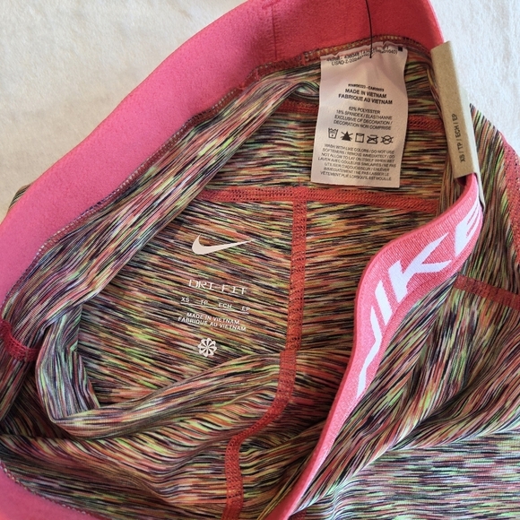 Nike Pro Women's High Rise 3" Training Shorts - HJ6348-629 - XS New Yoga Running - Picture 7 of 10